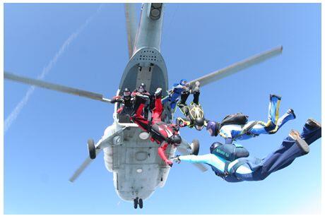 Establishing a national record of Parachuting